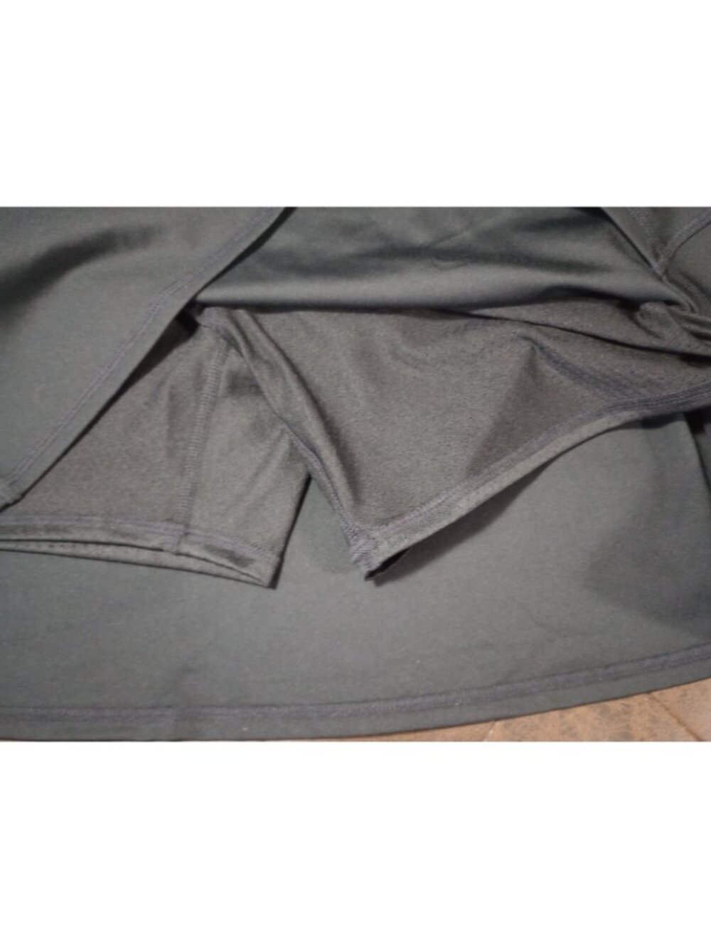 SKECHERS Womens Active GoLuxe GoWalk Side Pockets Skort Skirt Black XL New - Picture 6 of 6
